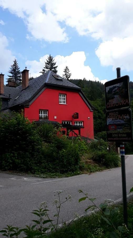 Certovka Peklo Hotel Náchod Eksteriør billede